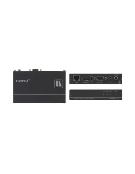 Kramer Electronics TP-580TXR extensor audio/video Transmisor de señales AV Negro