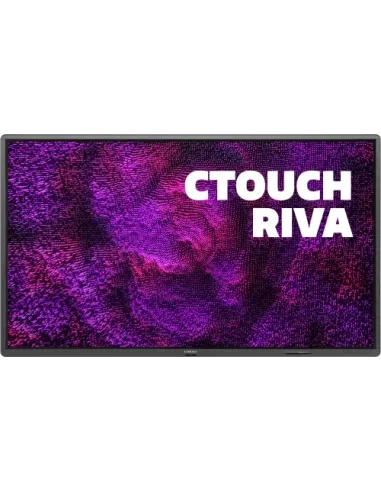 CTOUCH Riva 2,17 m (85.6") 3840 x 2160 Pixeles Multi-touch Negro