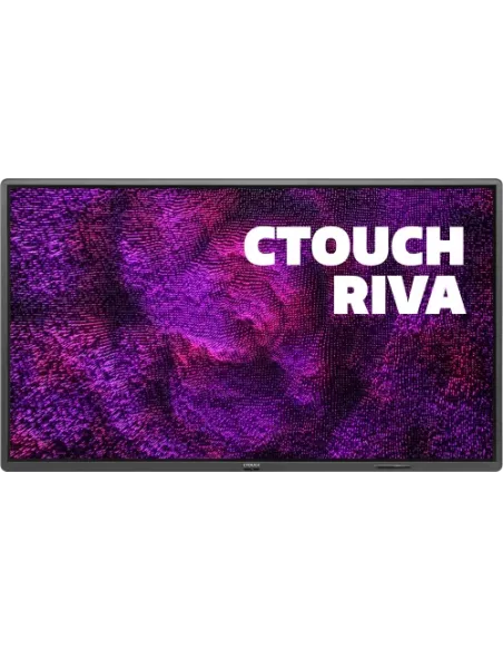 CTOUCH Riva 2,17 m (85.6") 3840 x 2160 Pixeles Multi-touch Negro