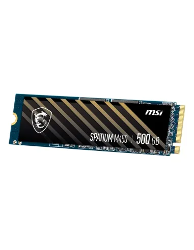MSI Spatium M450 PCIe 4.0 NVMe M.2 500GB PCI Express 4.0 3D NAND
