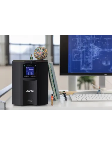 APC SMC1500IC sistema de alimentación ininterrumpida (UPS) Línea interactiva 1,5 kVA 900 W 8 salidas AC