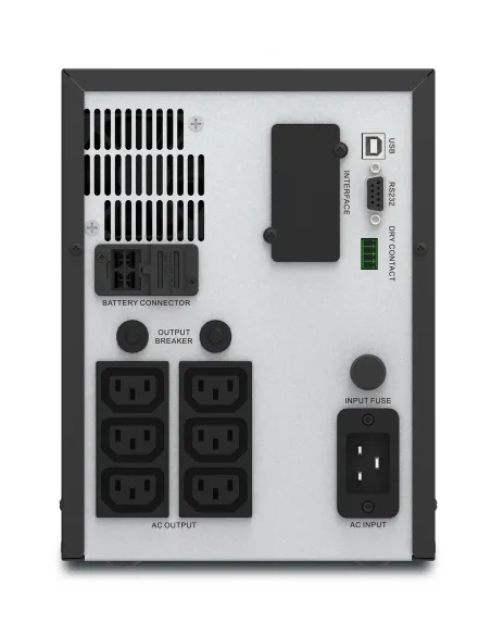 APC Easy UPS SMV sistema de alimentación ininterrumpida (UPS) Línea interactiva 3 kVA 2100 W 6 salidas AC