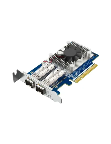 QNAP QXG-25G2SF-E810 adaptador y tarjeta de red Interno Fibra 25000 Mbit s