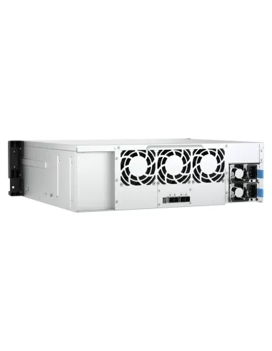 QNAP TL-R1600PES-RP caja para disco duro externo Carcasa de disco duro SSD Negro, Gris 2.5 3.5"