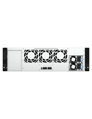 QNAP TL-R1600PES-RP caja para disco duro externo Carcasa de disco duro SSD Negro, Gris 2.5 3.5"