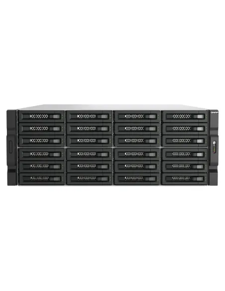 QNAP TL-R2400PES-RP caja para disco duro externo Carcasa de disco duro SSD Negro, Gris 2.5 3.5"