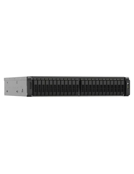 QNAP TS-h2490FU NAS Bastidor (2U) EPYC 7302P 128 GB DDR4 0 TB QuTS hero Negro, Gris