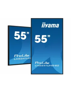 iiyama LH5541UHS-B2 pantalla de señalización Diseño de quiosco 138,7 cm (54.6") LCD 500 cd   m² 4K Ultra HD Negro Procesador
