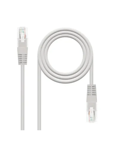 Nanocable Cable de red latiguillo RJ45 Cat.6 UTP AWG24, Gris, 1.5m