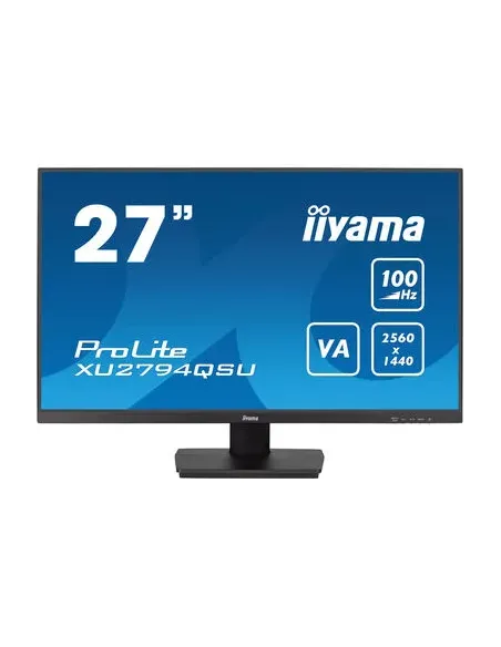 iiyama ProLite XU2794QSU-B6 pantalla para PC 68,6 cm (27") 2560 x 1440 Pixeles Wide Quad HD LCD Negro