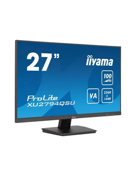 iiyama ProLite XU2794QSU-B6 pantalla para PC 68,6 cm (27") 2560 x 1440 Pixeles Wide Quad HD LCD Negro