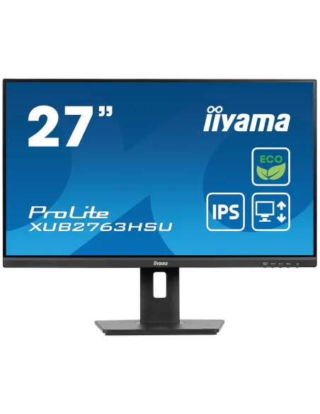 iiyama ProLite XUB2763HSU-B1 pantalla para PC 68,6 cm (27") 1920 x 1080 Pixeles Full HD LED Negro
