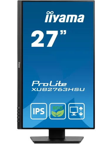 iiyama ProLite XUB2763HSU-B1 pantalla para PC 68,6 cm (27") 1920 x 1080 Pixeles Full HD LED Negro