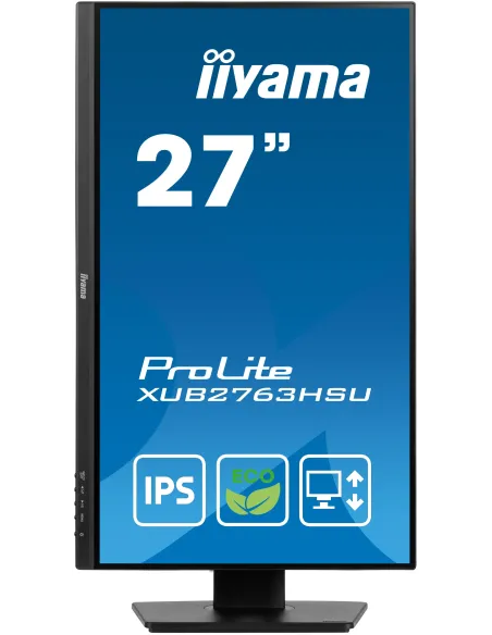 iiyama ProLite XUB2763HSU-B1 pantalla para PC 68,6 cm (27") 1920 x 1080 Pixeles Full HD LED Negro