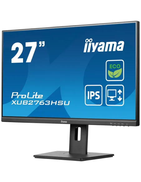 iiyama ProLite XUB2763HSU-B1 pantalla para PC 68,6 cm (27") 1920 x 1080 Pixeles Full HD LED Negro