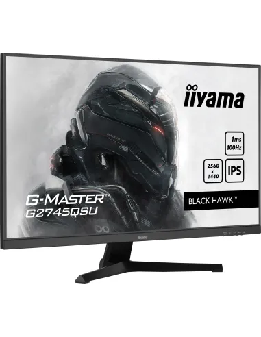 iiyama G-MASTER G2745QSU-B1 pantalla para PC 68,6 cm (27") 2560 x 1440 Pixeles Dual WQHD LED Negro