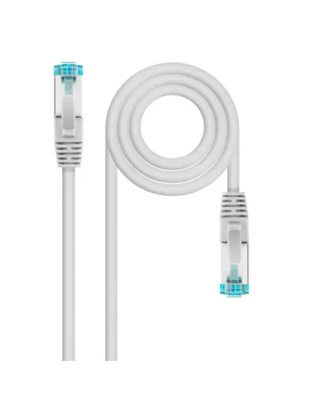 Nanocable Cable de Red Cat.7 600MHZ LSZH SFTP PIMF AWG26, Gris, 20 m