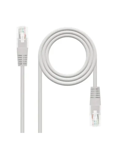 Nanocable Cable de Red Latiguillo RJ45 CAT.6 UTP AWG24, Gris, 25 m