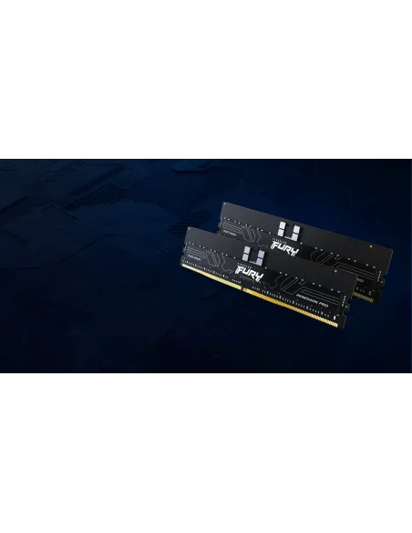 Kingston Technology FURY 64GB 4800MT s DDR5 ECC Reg CL36 DIMM (Kits de 4) Renegade Pro PnP Kingston Technology FURY 64GB 4800MT s DDR5 ECC Reg CL36 DIMM (Kits de 4) Renegade Pro PnP