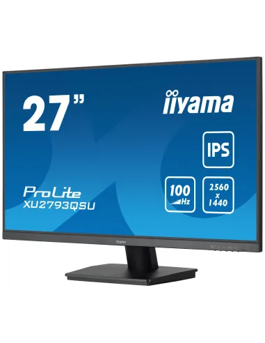 iiyama ProLite XU2793QSU-B6 pantalla para PC 68,6 cm (27") 2560 x 1440 Pixeles Wide Quad HD LED Negro