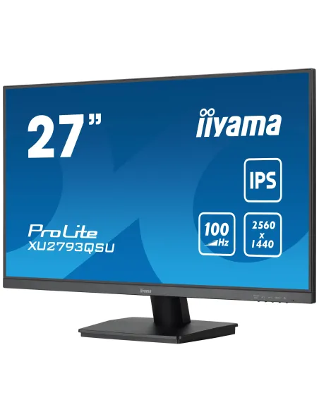 iiyama ProLite XU2793QSU-B6 pantalla para PC 68,6 cm (27") 2560 x 1440 Pixeles Wide Quad HD LED Negro