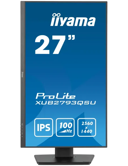 iiyama ProLite XUB2793QSU-B6 LED display 68,6 cm (27") 2560 x 1440 Pixeles Quad HD Negro