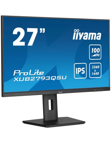 iiyama ProLite XUB2793QSU-B6 LED display 68,6 cm (27") 2560 x 1440 Pixeles Quad HD Negro