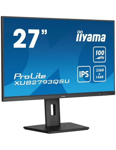 iiyama ProLite XUB2793QSU-B6 LED display 68,6 cm (27") 2560 x 1440 Pixeles Quad HD Negro