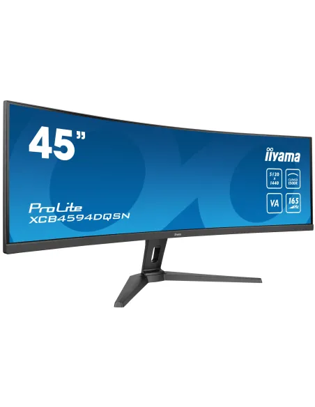 iiyama G-MASTER 45"LCD Curved Bus. UWQHD pantalla para PC 114,3 cm (45") 5120 x 1440 Pixeles Dual QHD LED Negro