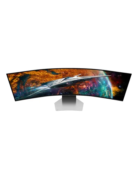 Samsung G95SC pantalla para PC 124,5 cm (49") 5120 x 1440 Pixeles Dual QHD OLED Plata
