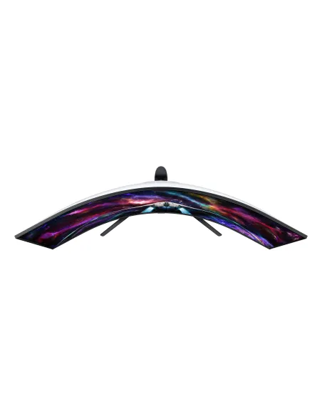 Samsung G95NC LED display 144,8 cm (57") 7680 x 2160 Pixeles Dual UHD Negro, Blanco