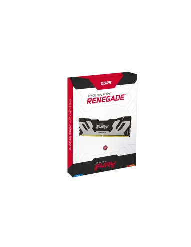 Kingston Technology FURY 16 GB 6400 MT s DDR5 CL32 DIMM Renegade White XMP