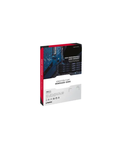 Kingston Technology FURY 16 GB 6400 MT s DDR5 CL32 DIMM Renegade White XMP Kingston Technology FURY 16 GB 6400 MT s DDR5 CL32 DIMM Renegade White XMP
