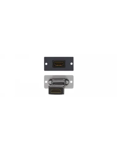 Kramer Electronics W-H(W-HDMI)(B) placa de pared y cubierta de interruptor Negro