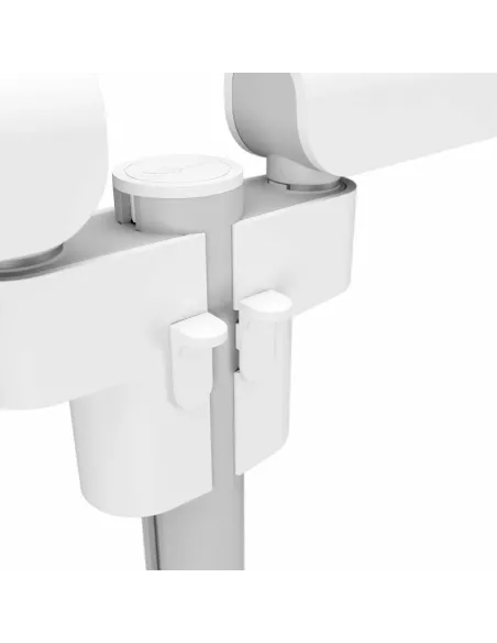 Vogel's Pinza de tubo MOMO C201, Motion (blanco)