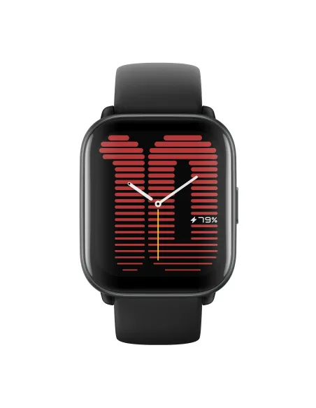 Amazfit Active 4,45 cm (1.75") AMOLED Digital 390 x 450 Pixeles Pantalla táctil Negro GPS (satélite)