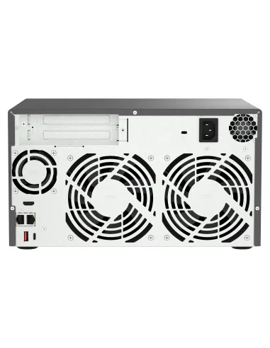 QNAP TVS-H874T-I9-64G servidor de almacenamiento NAS Torre Intel® Core™ i9 64 GB DDR4 0 TB QNAP QTS Negro