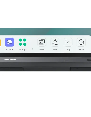 Samsung WA75C pizarra blanca interactiva 190,5 cm (75") 3840 x 2160 Pixeles Pantalla táctil Negro