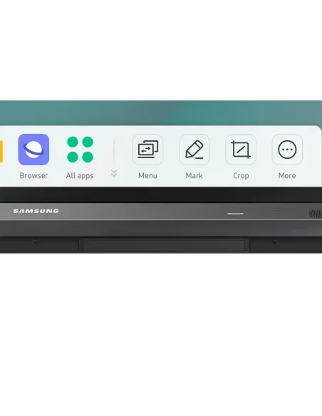 Samsung WA75C pizarra blanca interactiva 190,5 cm (75") 3840 x 2160 Pixeles Pantalla táctil Negro