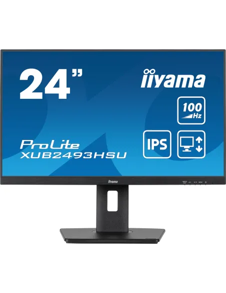 iiyama ProLite XUB2493HSU-B6 pantalla para PC 60,5 cm (23.8") 1920 x 1080 Pixeles Full HD LED Negro