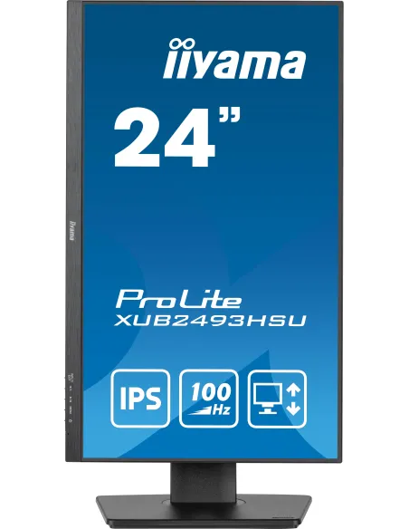 iiyama ProLite XUB2493HSU-B6 pantalla para PC 60,5 cm (23.8") 1920 x 1080 Pixeles Full HD LED Negro