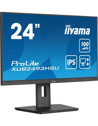 iiyama ProLite XUB2493HSU-B6 pantalla para PC 60,5 cm (23.8") 1920 x 1080 Pixeles Full HD LED Negro
