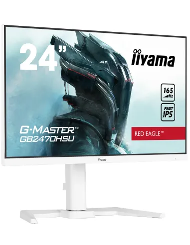 iiyama GB2470HSU-W5 pantalla para PC 58,4 cm (23") 1920 x 1080 Pixeles Full HD LED Blanco