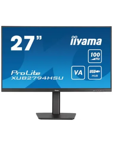 iiyama ProLite XUB2794HSU-B6 pantalla para PC 68,6 cm (27") 1920 x 1080 Pixeles Full HD Negro