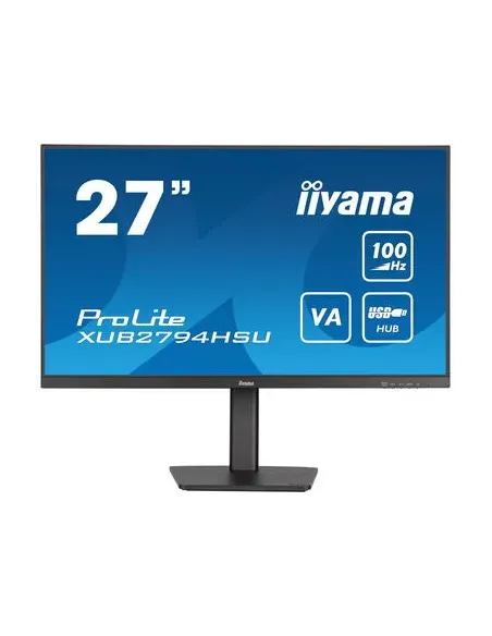 iiyama ProLite XUB2794HSU-B6 pantalla para PC 68,6 cm (27") 1920 x 1080 Pixeles Full HD Negro