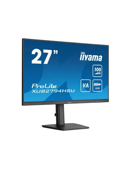 iiyama ProLite XUB2794HSU-B6 pantalla para PC 68,6 cm (27") 1920 x 1080 Pixeles Full HD Negro
