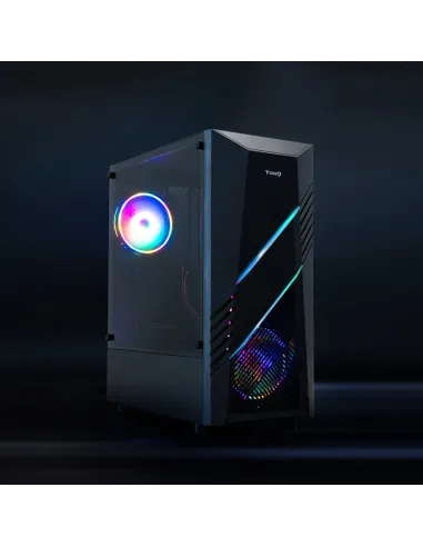 TooQ Caja Semitorre Gaming TQGCC102-B “BIOHAZARD” Negra