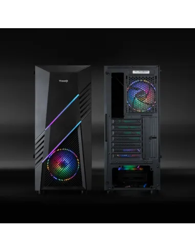 TooQ Caja Semitorre Gaming TQGCC102-B “BIOHAZARD” Negra