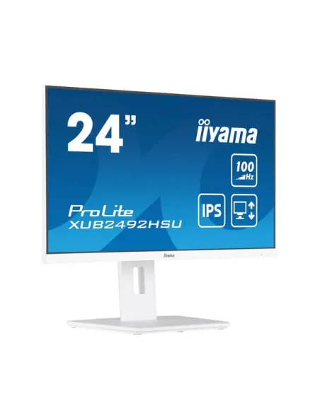 iiyama XUB2492HSU-W6 pantalla para PC 60,5 cm (23.8") 1920 x 1080 Pixeles Full HD LED Blanco iiyama XUB2492HSU-W6 pantalla para PC 60,5 cm (23.8") 1920 x 1080 Pixeles Full HD LED Blanco