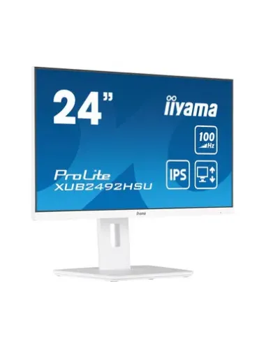 iiyama XUB2492HSU-W6 pantalla para PC 60,5 cm (23.8") 1920 x 1080 Pixeles Full HD LED Blanco